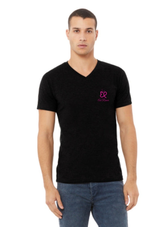 This men's tee is a great way to show awareness for the cause outdoors and indoors.
